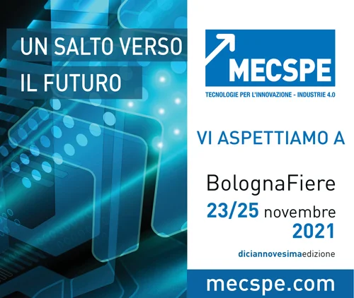 In viaggio per l’Italia alla fiera MECSPE di Bologna dal 23 al 25 novembre