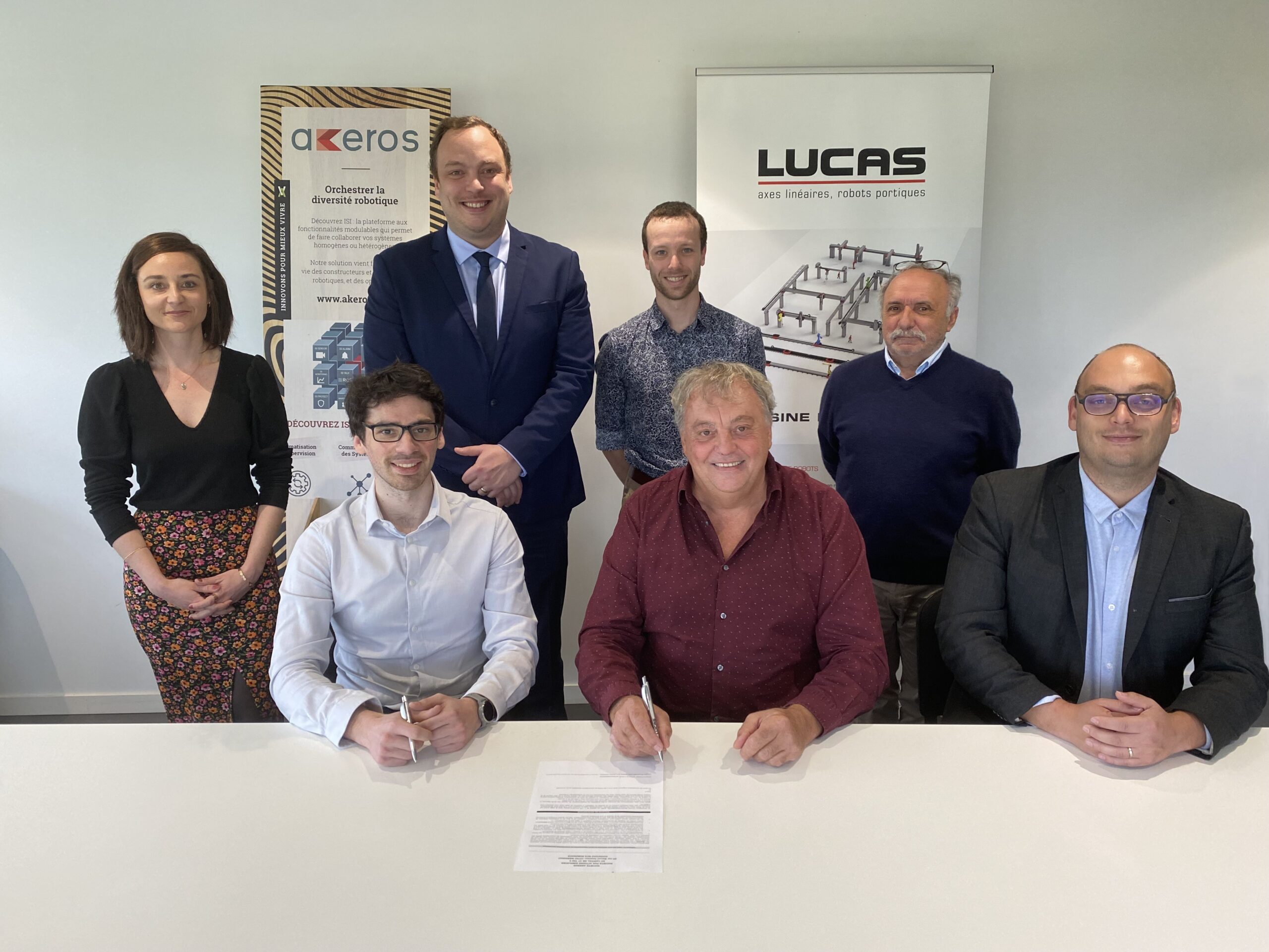 LUCAS E AKEROS FIRMANO UNA PARTNERSHIP REGIONALE PER PROMUOVERE LA FABBRICA DEL FUTURO!